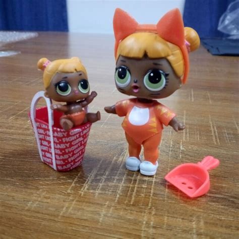 Lot 2pcs Lol Surprise Big Sister Baby Cat Series 1 And Lil Sister Doll