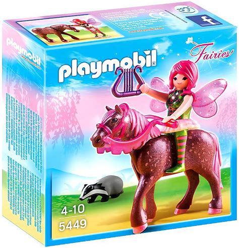 Playmobil Fairies Forest Fairy Surya With Horse Set 5449 Toywiz