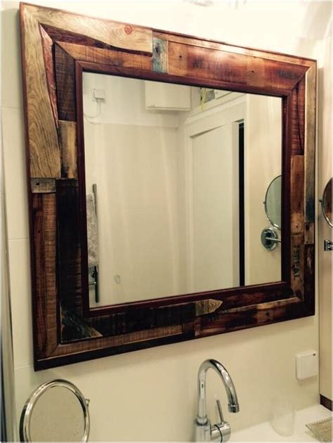 43 Stunning Rustic Bathroom Mirrors Ideas Comedecor Rustic Bathroom