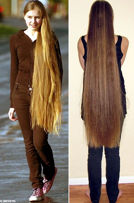 Girl With Knee Length Hair Lops Off Her Blonde Locks To Give A Sick
