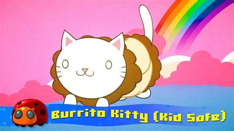 Burrito Kitty Silly Song For Kids Jellybug Youtube