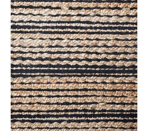 Tapis de bain en éponge jacquard 100% coton, frangée 500 g/m², coloris granit dimensions en cm: Tapis Rectangulaire En Jute Et Coton Coloris Noir/naturel ...