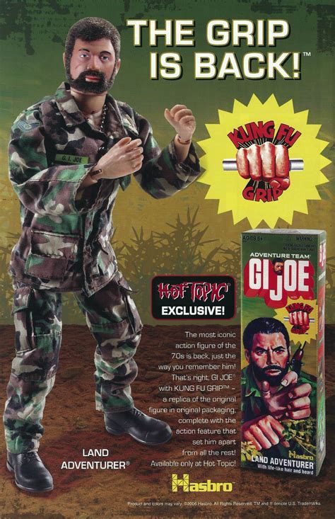 2007 G I Joe Hot Topic Exclusive Advertisement BattleGrip