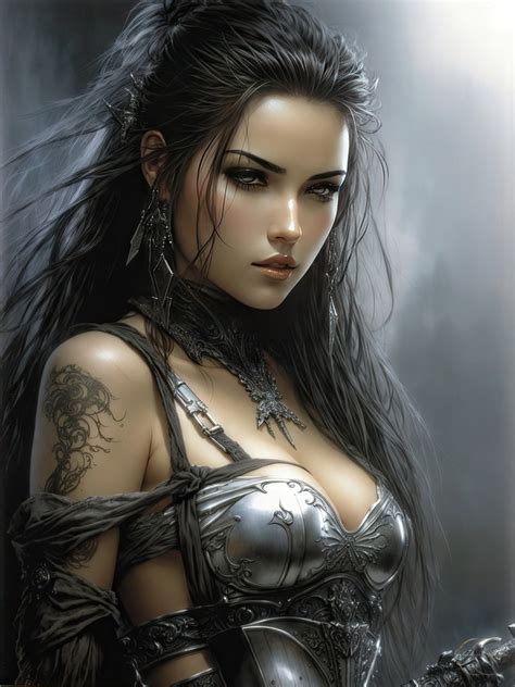 Ultra Realistic Fantasy Female Warrior Canvas Collection