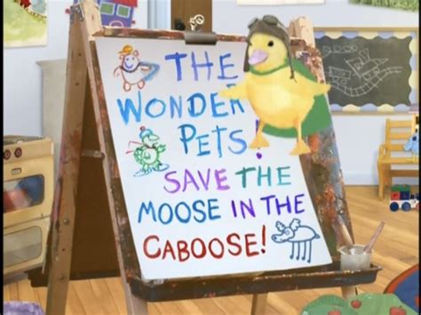 Ming Ming Duckling Reading The Wonder Pets Save The Moose In The