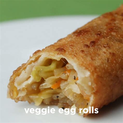 Takeout Style Veggie Egg Rolls Recipe By Maklano