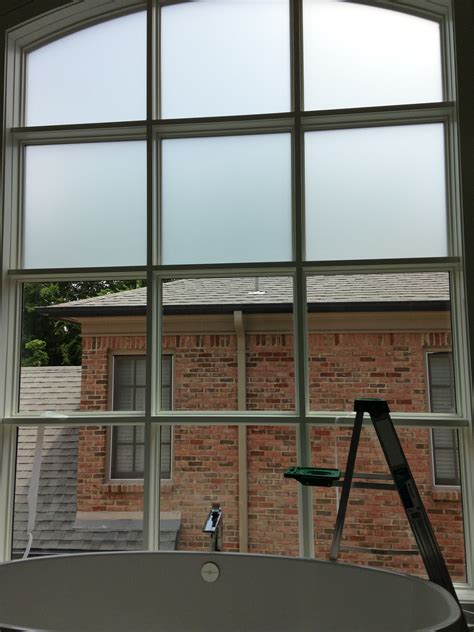 Security window film also comes in a tinted & reflective option that will greatly reduce heat and glare. Frosted Decorative Window Film Installation Services in ...