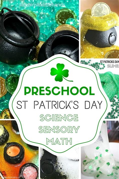 Patrick's day literacy activities :: Preschool St Patricks Day Activities Science Experiments