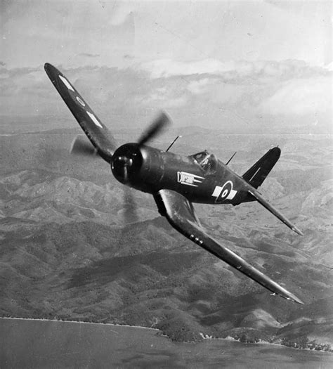 Vought F4u 1d Corsair Of The Royal New Zealand Air Force 01 Wwii