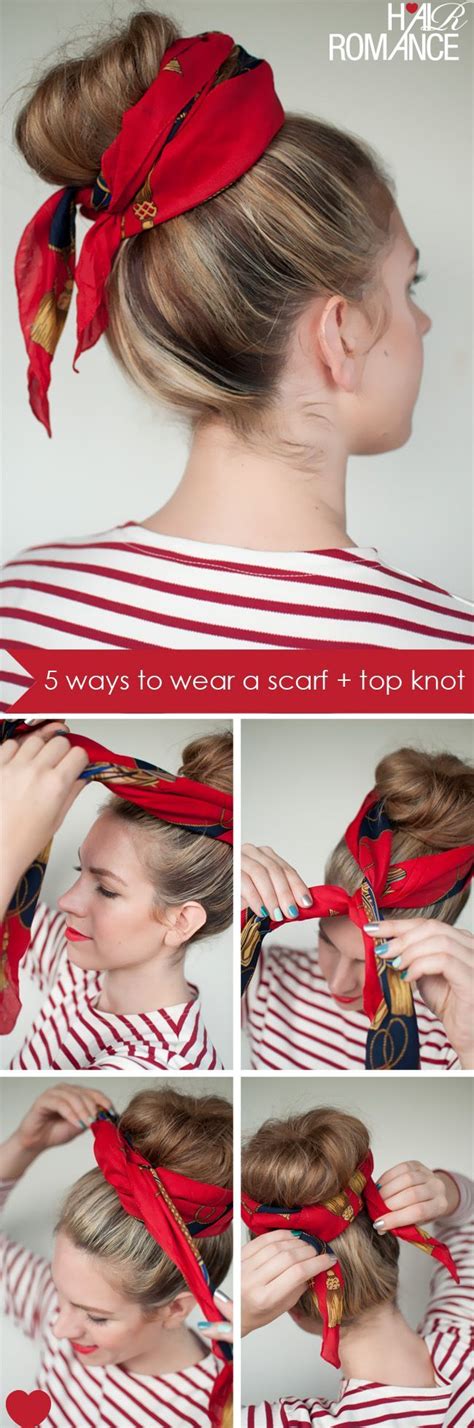 Cette année, on repère les coiffures les plus tendances qu'on va vouloir toutes. Coiffure avec foulard | Coiffure avec foulard, Foulard ...