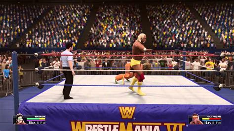 Wwe 2k15 Gameplay Ultimate Warrior Vs Hulk Hogan 2k Showcase Part 3