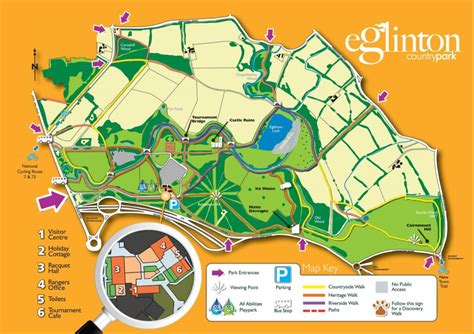 Eglinton Country Park Map Millglen Lodges Over 50s Park Homes