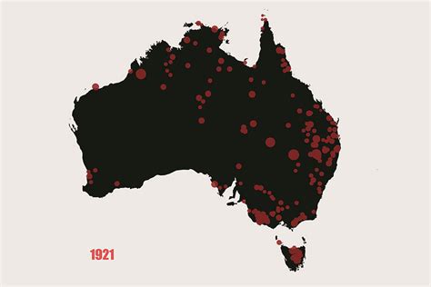 Map Of Colonial Frontier Massacres In Australia 1788 1930 The Australian Museum
