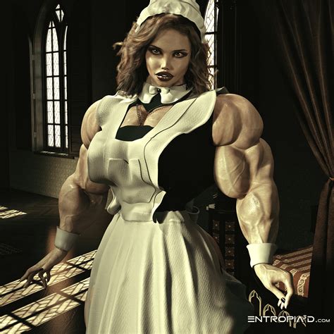 Entropia3d 3D Muscle Girls 3D Muscle Girls Comics Renderings