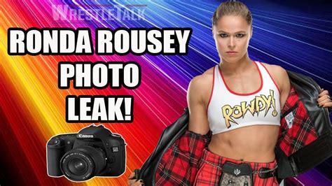 WWE S Ronda Rousey MSG Picture Leak WrestleTalk
