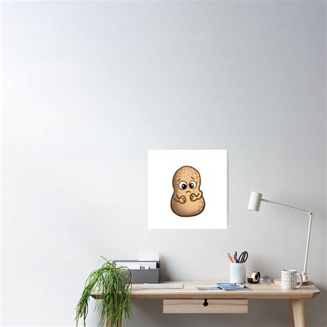 Sad Peanut Poster For Sale By Ritalaiart Redbubble