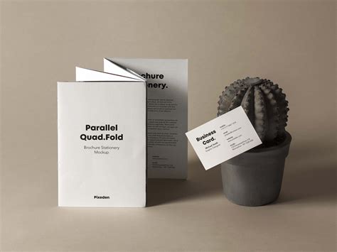 Download this free psd file about quadfold brochure mockup, and discover more than 13 million professional graphic resources on freepik. Free Quad Fold Brochure Mockup (PSD)