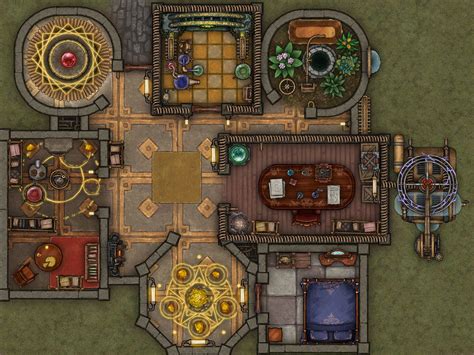 Steampunk Lab Inkarnate Create Fantasy Maps Online