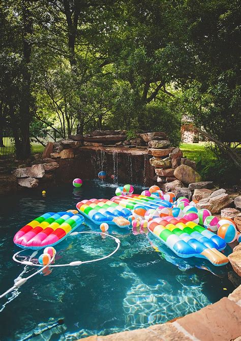 Bright And Modern Popsicle Pool Party 2nd Birthday Summer Pool Party Popsicle Party Pool