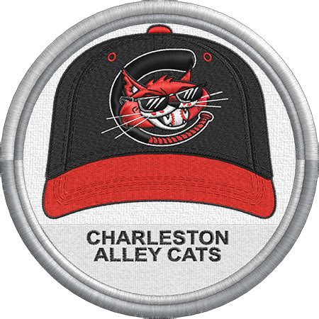 Charleston Alley Cats Baseball Cap Hat Uniform Sports Logo