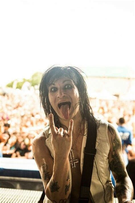 Stand up for what you believe in, even if it means standing alone. fallen angel, hero, my savior ♡. Jinxx ️ | Black veil brides andy, Black veil brides, Black ...