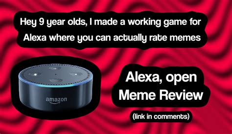 Meme Review Works For Alexa Amazonecho