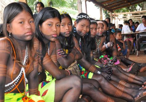 Amazon Tribal Women Tribe Girls Nude Play Anam Girl Embera Tribe