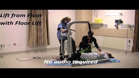 Using A Floor Lift To Assist From The Floor Following A Fall Youtube