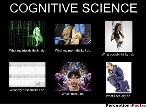 cognitive science what people think i do what i really do perception vs fact