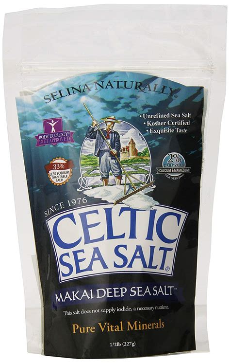 Celtic Sea Salt Makai Pure Gourmet Sea Salt 8 Oz Fresh Health Nutritions