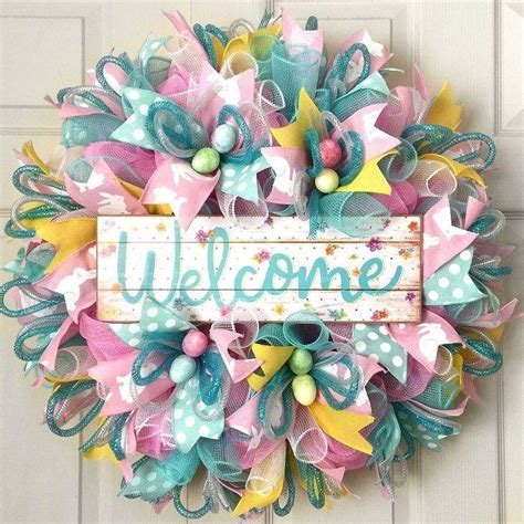 Updates From Pinkyjubb On Etsy Easter Wreath Cross Easter Spring