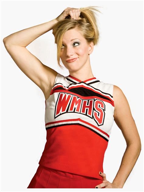 Glee Brittany Pierce Sticker By Masoncarr2244 In 2021 Glee Glee Cast