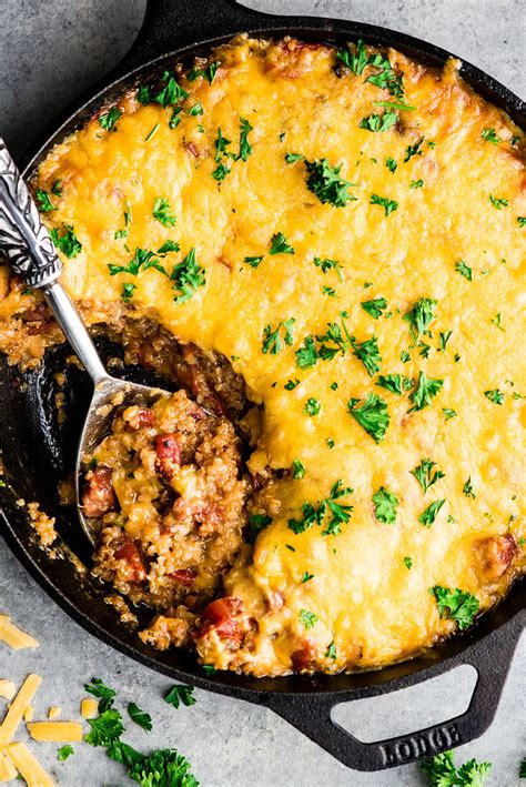 This Baked Quinoa Casserole Is An Easy Hearty Main Dish That Is