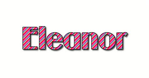 Eleanor Logo Outil De Conception De Nom Gratuit à Partir De Texte