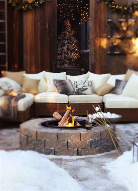 59 Best Winter Outdoor Spaces Fireplaces Images On Pinterest