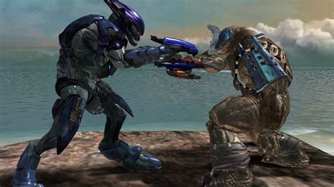 Halo Reach Elites Vs Halo 2 Brutes Youtube