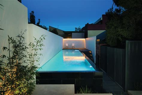 Modern Indoor Lap Pool With A Minimalistic Design Completehome