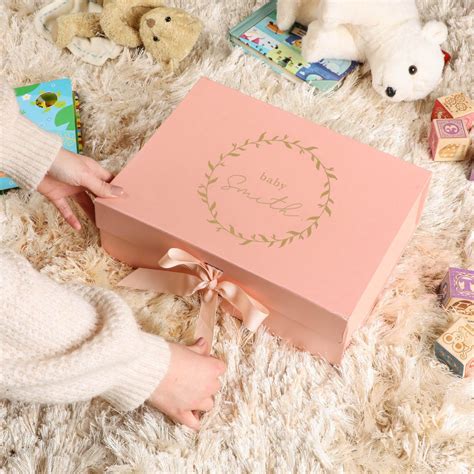 Personalised Baby Shower T Box By Dibor