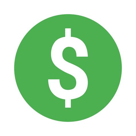 United States Dollar Icon Design Icon Dollar Sign Png Png Download