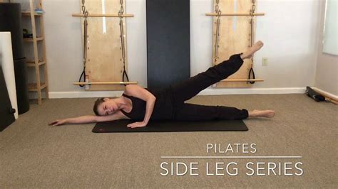 In a solid, particles are. PILATES Side Leg Series on mat - YouTube