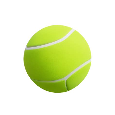 Tennis Ball 3d Rendering Icon Illustration 28711672 Png