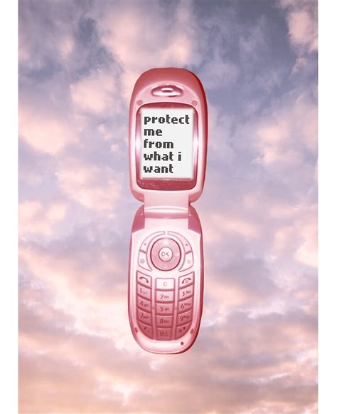 Pink Flip Phone 2000s Lucius Hough