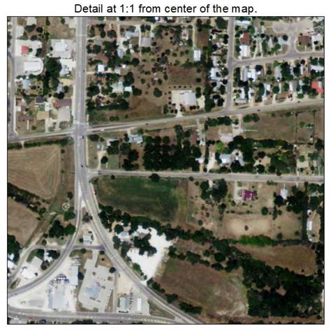 Aerial Photography Map Of Comfort Tx Texas