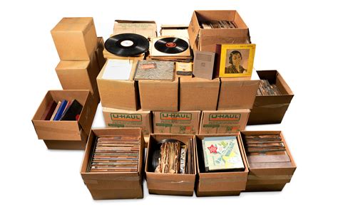 Phil Hills Vinyl Record Collection Over 30 Boxes Of Records Gooding
