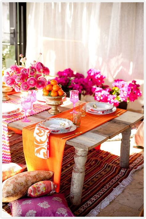 Transformed Moroccan Style Table Table Decorations