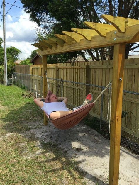 43 Stunning Backyard Hammock Ideas For Relaxation Backyard Hammock