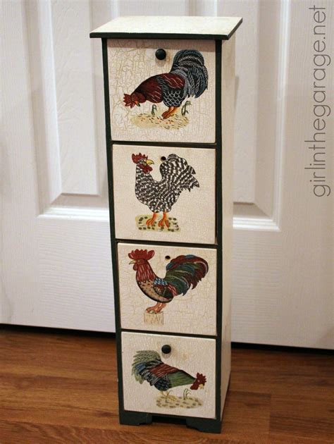 Taking it out is never fun, but a good receptacle can make the task less of a slog. Weathered Storage Tower From Rooster Decor - Trash to ...