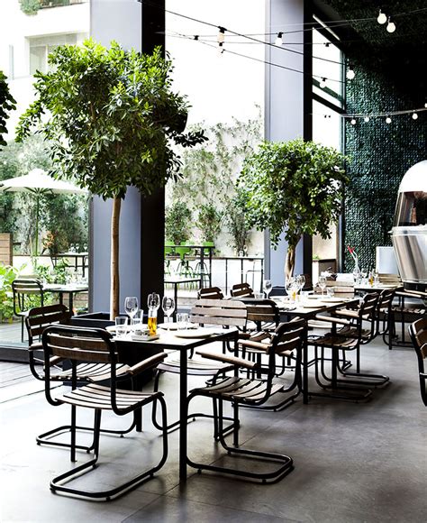 Urban Garden Restaurant In Athens Interiorzine