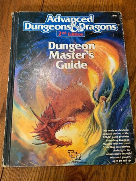 TSR Dungeon Master S Guide Ad D Nd Edition For Sale Online EBay Dungeon Master S
