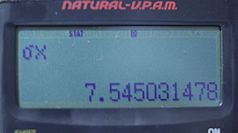 The mean and the standard deviation of a set of data are descriptive statistics usually reported together. How to Calculate Mean & Standard Deviation by Calculator ...